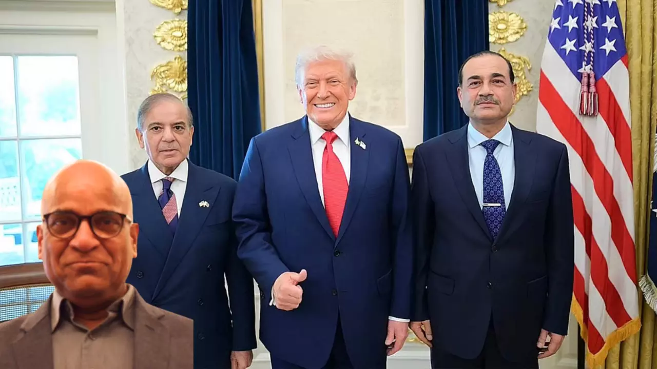 Trump meets Shehbaz Sharif & Asim Munir at White House