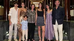 Sunjay kapur and family