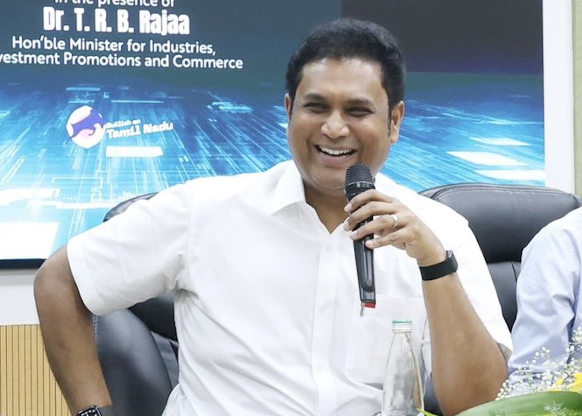 Sr Raja Tamil Nadu tax sustains UP, claims minister TRB Rajaa