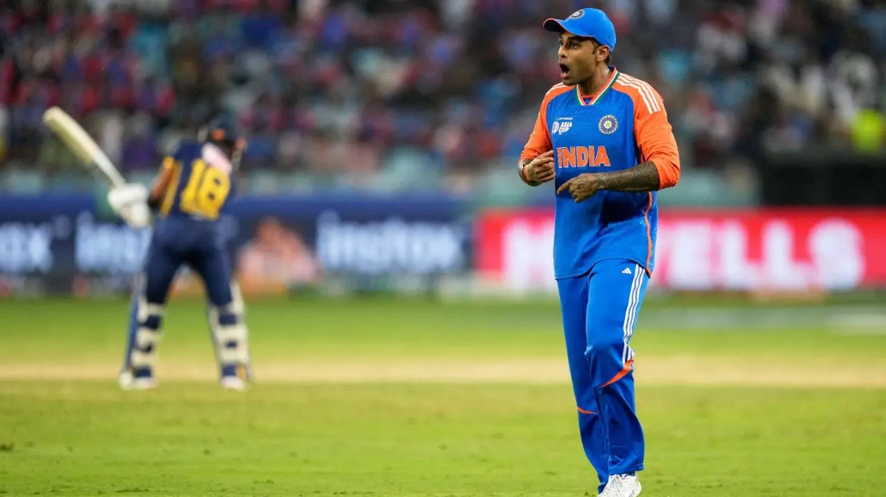 Suryakumar Yadav Asia Cup 2025 India vs Sri Lanka