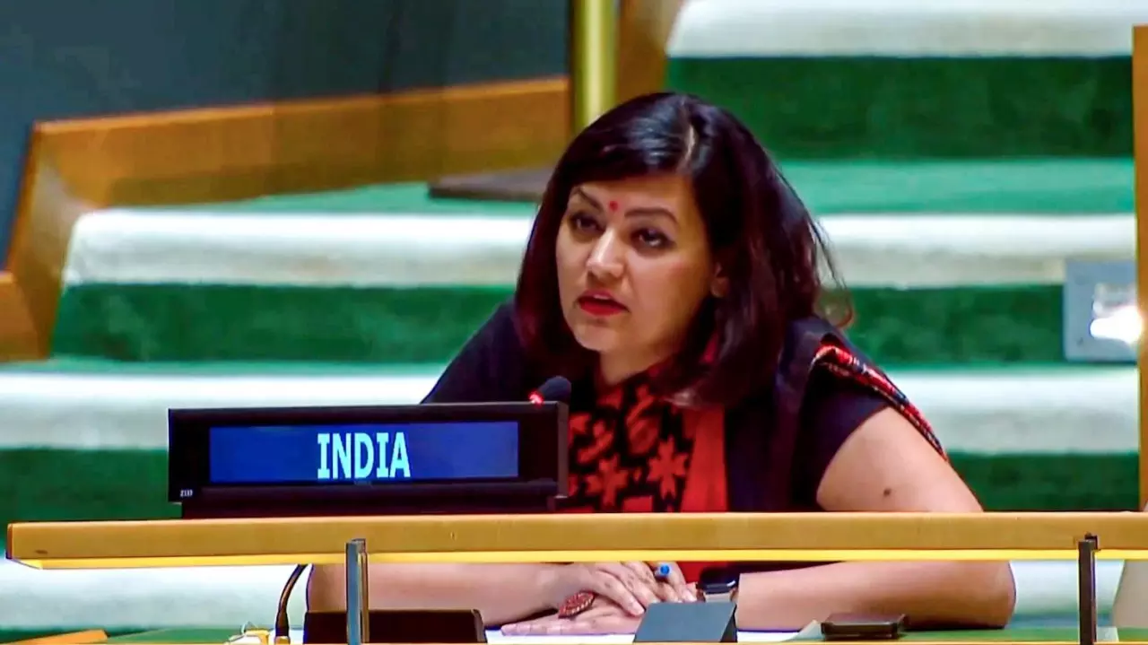 Petal Gahlot in UNGA