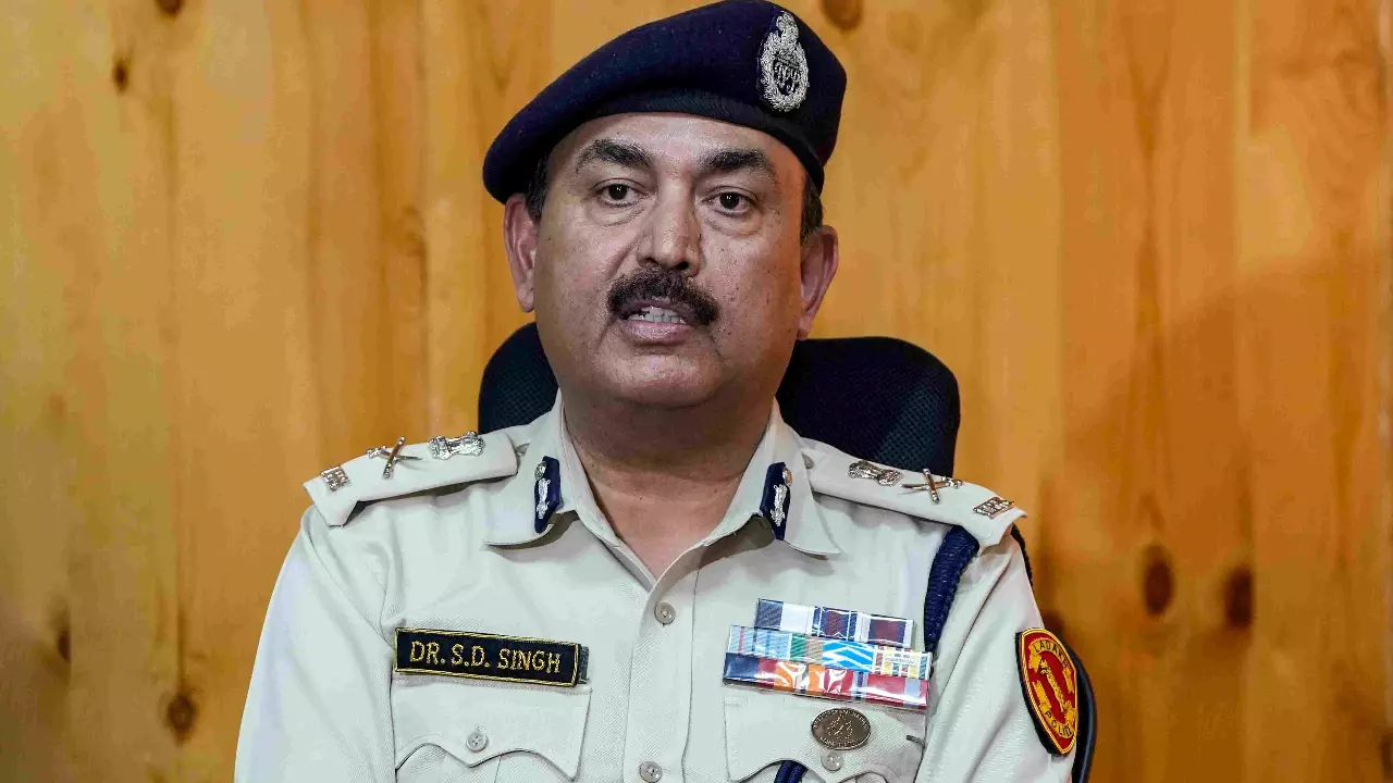Ladakh Director General of Police S D Singh Jamwal