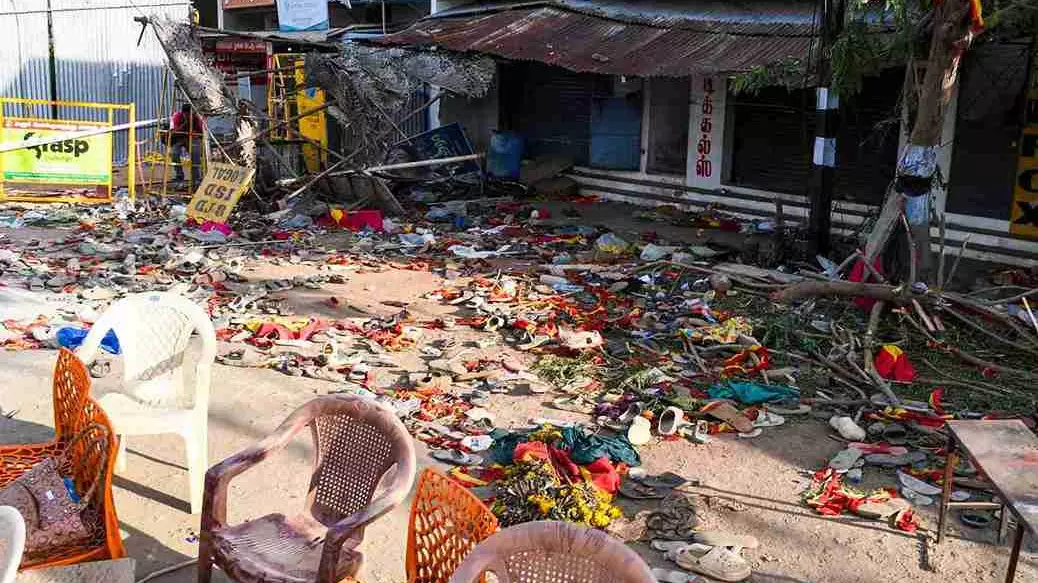 Vijay rally stampede