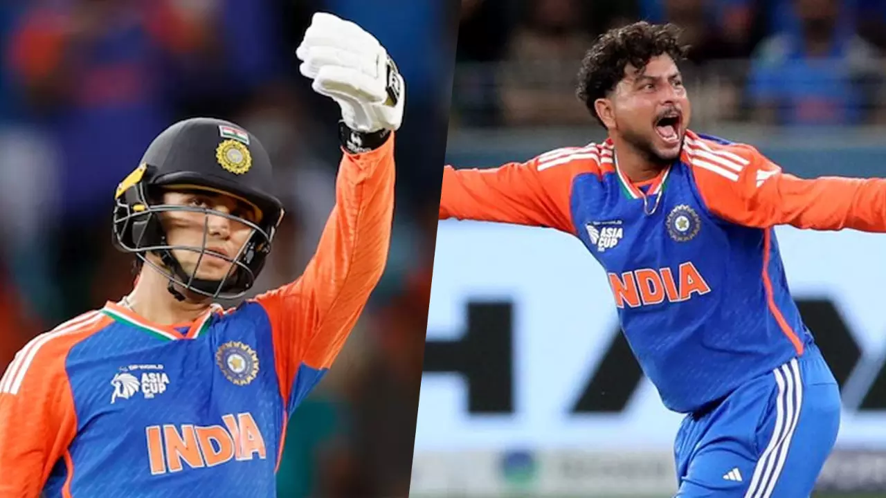 Abhishek Sharma and Kuldeep Yadav