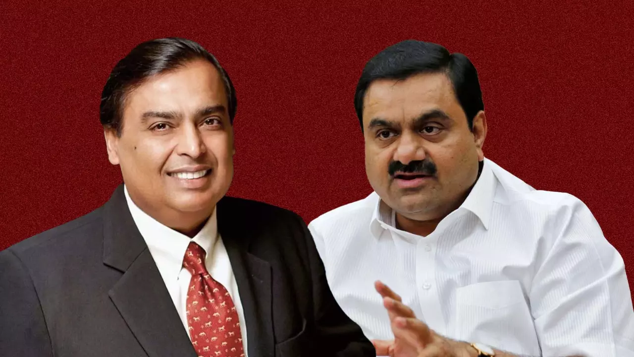 Mukesh Ambani Gautam Adani