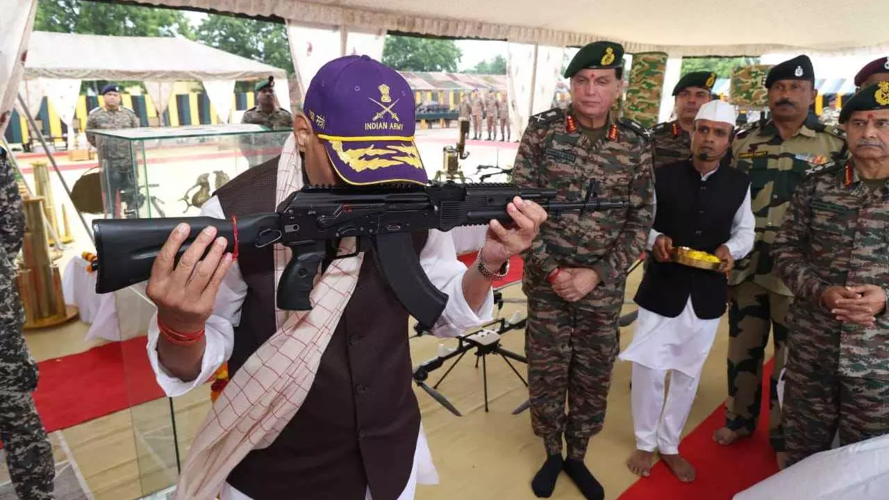 Rajnath Singh Sir Creek Pakistan