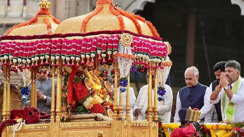 Mysuru Dasara ends with grand Vijayadashami Jamboo Savari procession