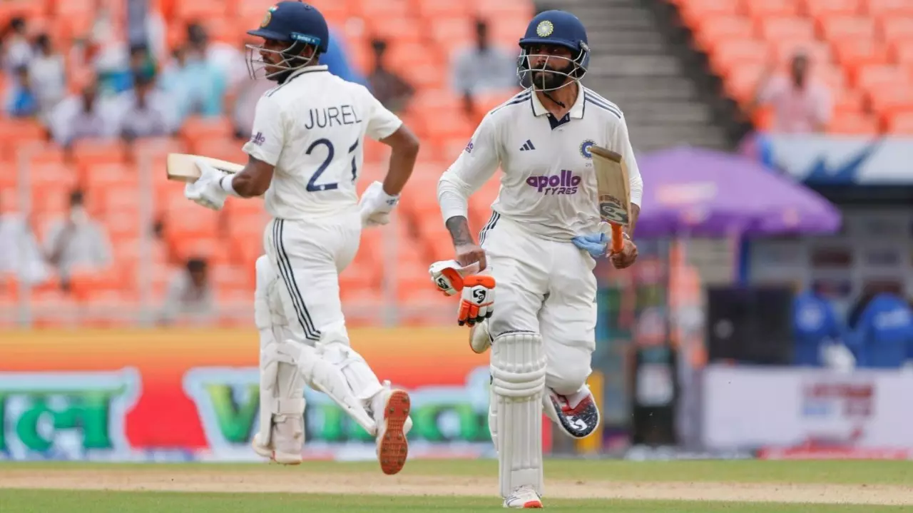 Dhruv Jurel and Ravindra Jadeja