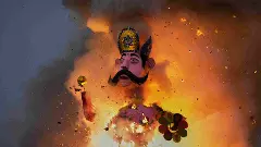 ABVP, Left groups clash over Durga Puja procession, Ravan Dahan at JNU