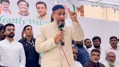 Asaduddin Owaisi in Hyderabad