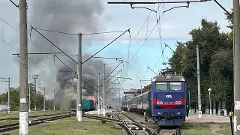 Russian drone strike hits passenger train in northern Ukraine, 30 injured