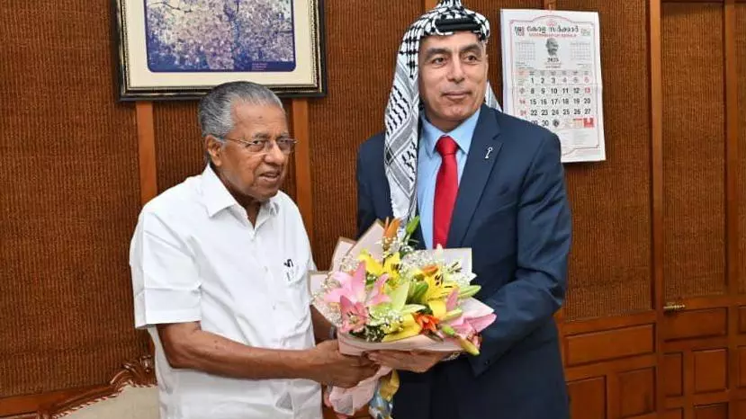 Palestinian envoy calls war ‘litmus test’, thanks Kerala for unwavering solidarity