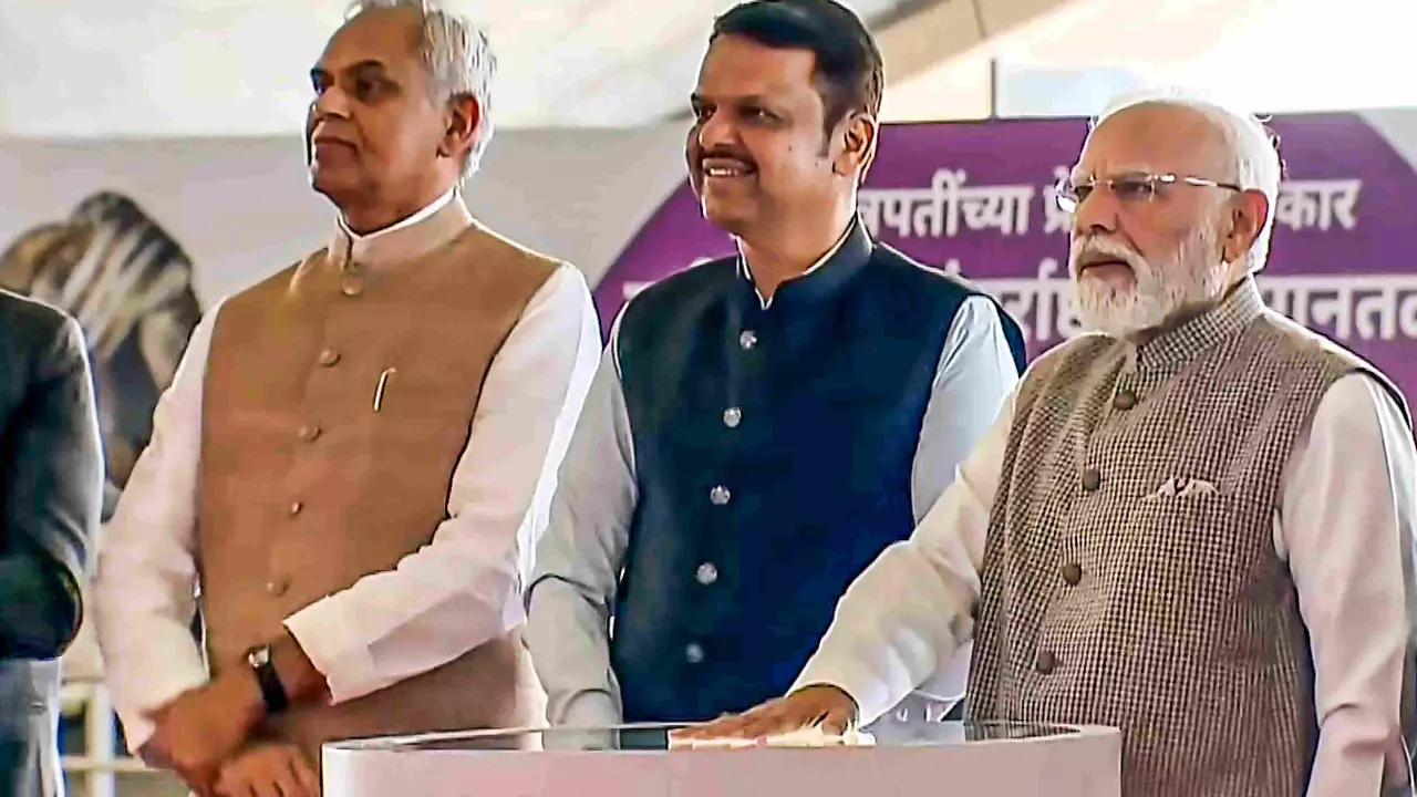 PM Modi inaugurates phase one of Navi Mumbai International Airport