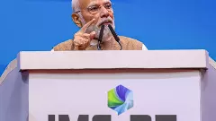 Prime Minister Narendra Modi at India Mobile Congress