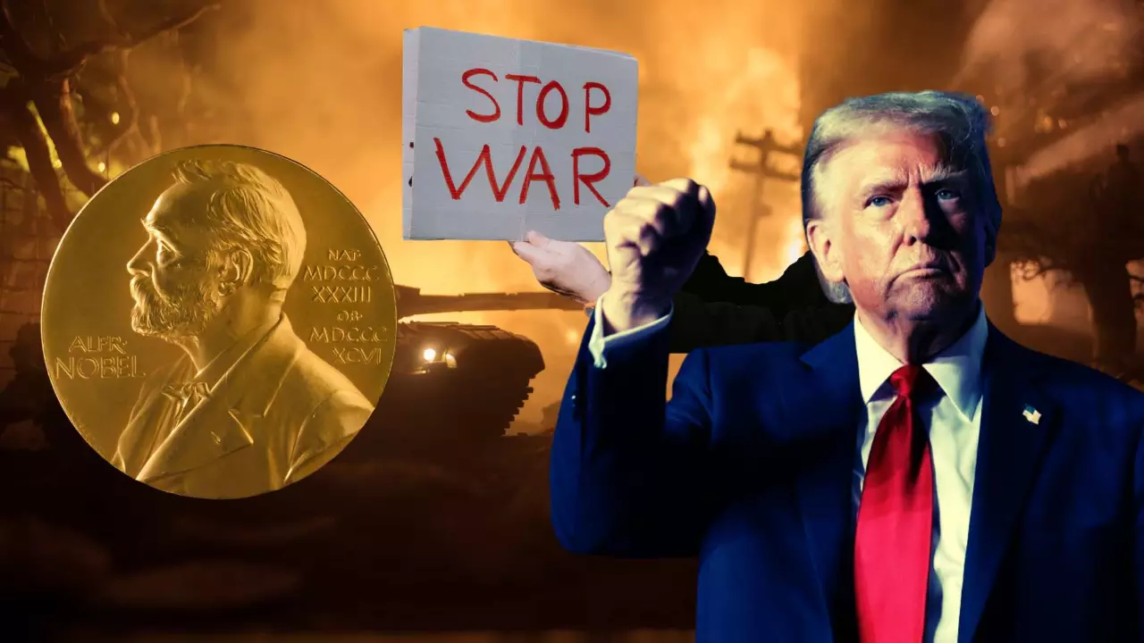 US President Donald Trump is on a mission to get the Nobel Peace Prize