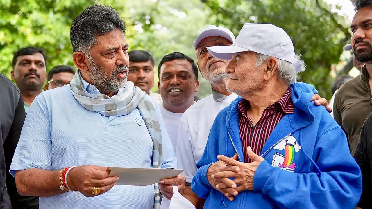 Karnataka Deputy CM DK Shivakumar