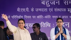 BSP chief Mayawati at rally in Lucknow