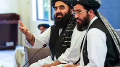 Afghan Foreign Minister Amir Khan Muttaqi press conference in New Delhi