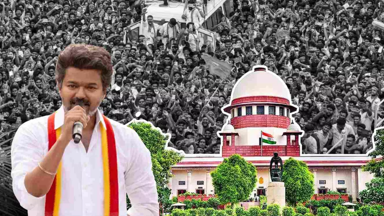 Supreme Court orders CBI probe into Karur stampede Supreme Court orders CBI probe into Karur stampede