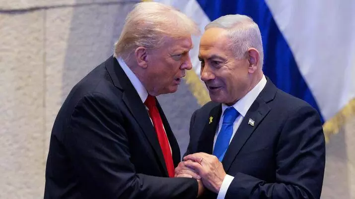 Donald Trump, Benjamin Netanyahu Donald Trump, Benjamin Netanyahu
