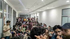 Protest at Delhis South Asian University over alleged sexual assault