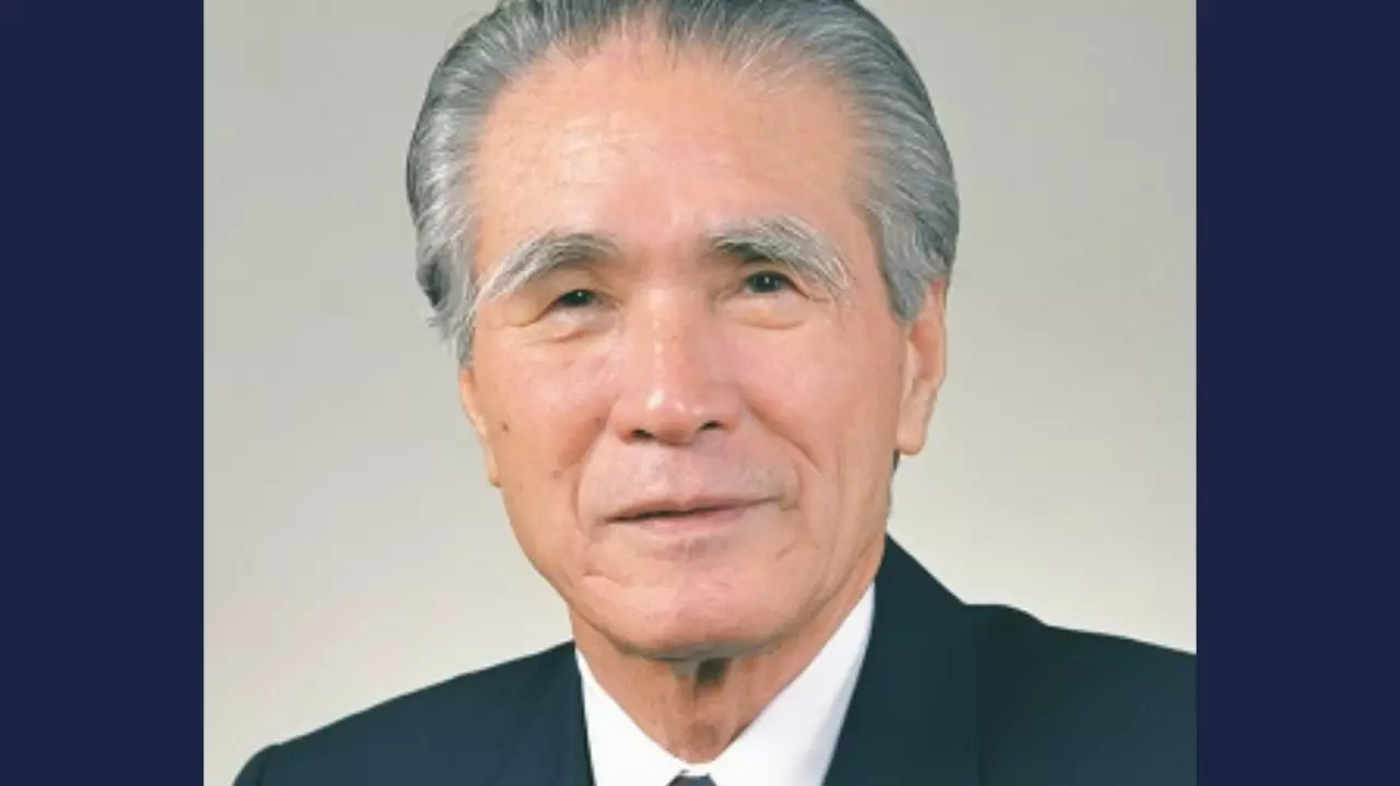 Japans former Prime Minister Tomiichi Murayama