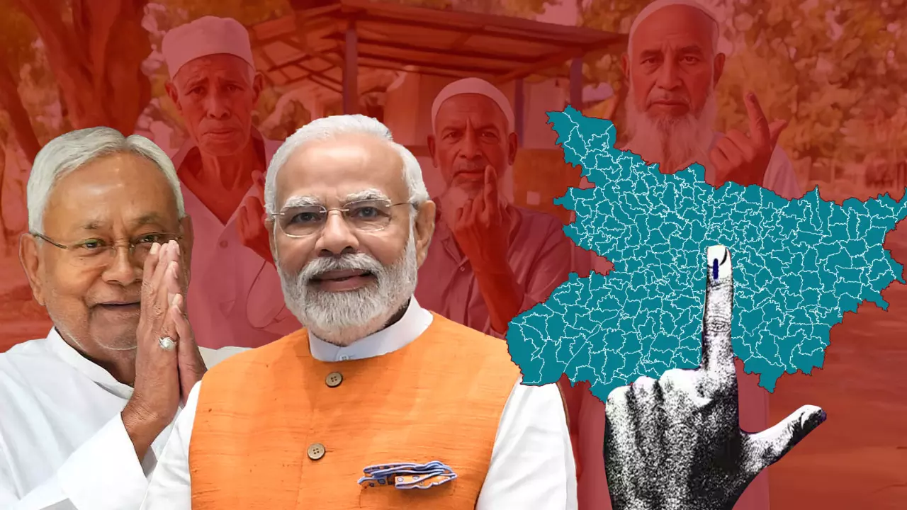 PM Narendra Modi and Bihar CM Nitish Kumar