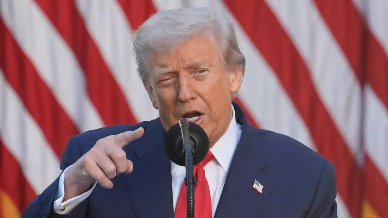 US President Donald Trump