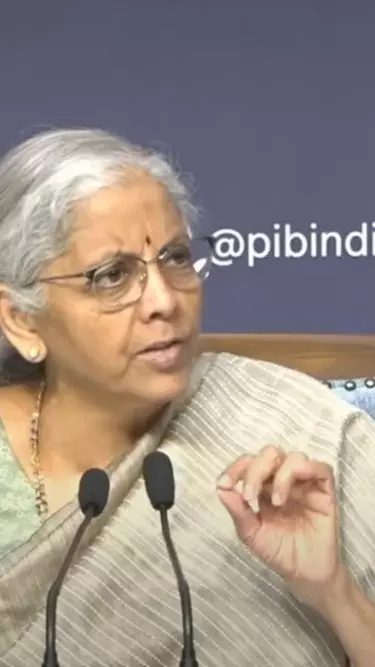 Union Finance Minister Nirmala Sitharaman