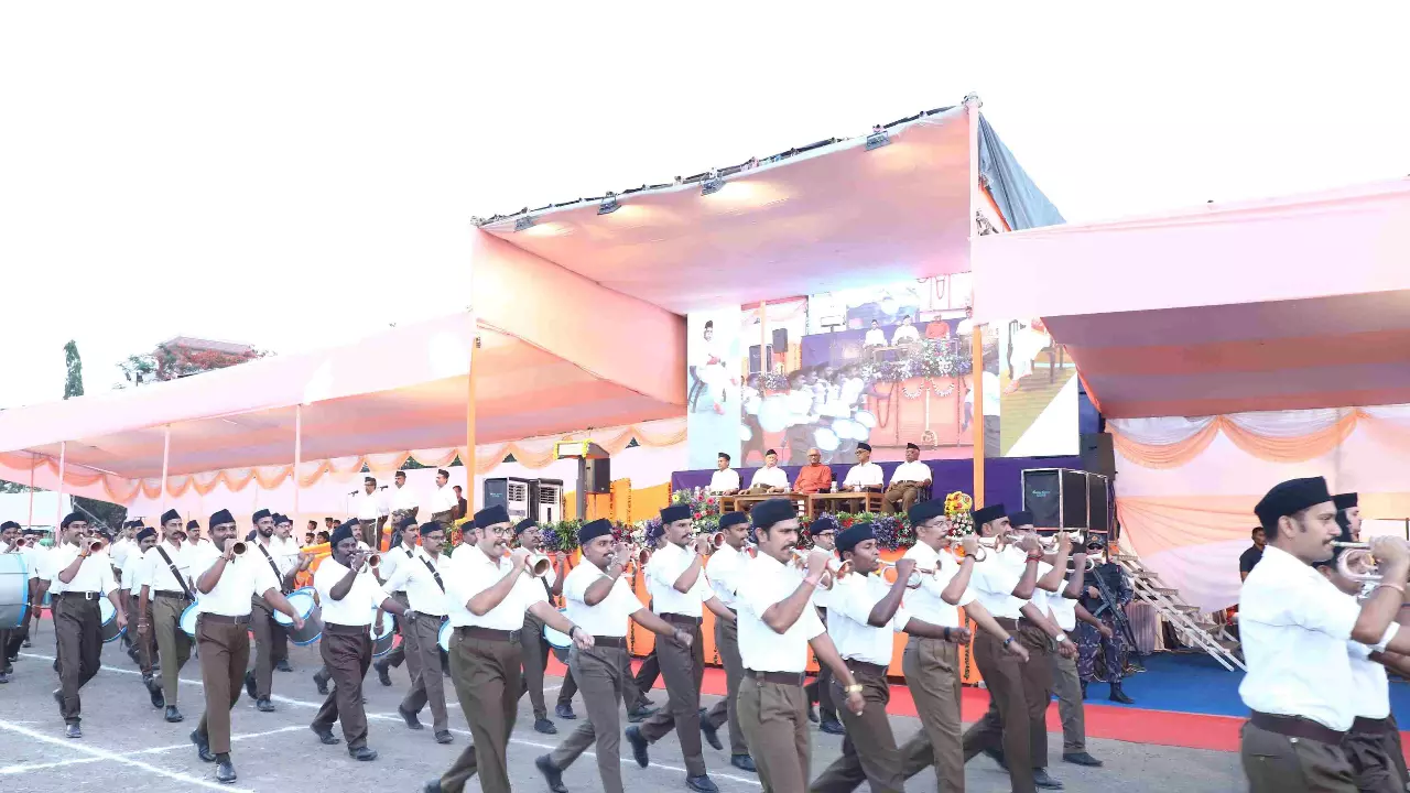 RSS march in Karnataka