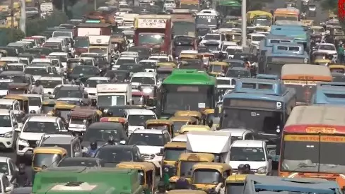 Delhi’s Diwali chaos on roads fuels fresh comparisons with Bengaluru’s traffic woes