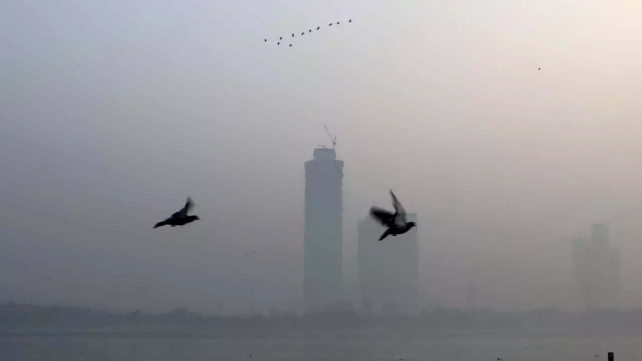 Delhi’s air quality takes sharp dive on Diwali afternoon