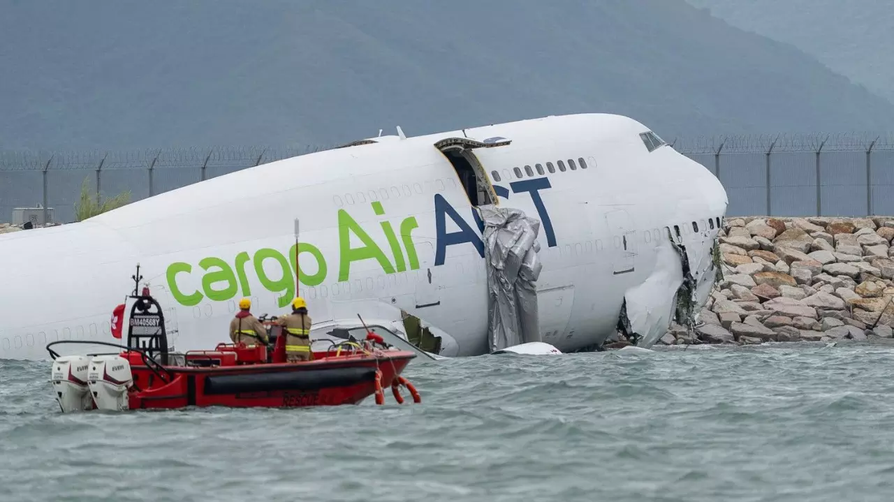 Hong Kong cargo plane accident Hong Kong cargo plane accident