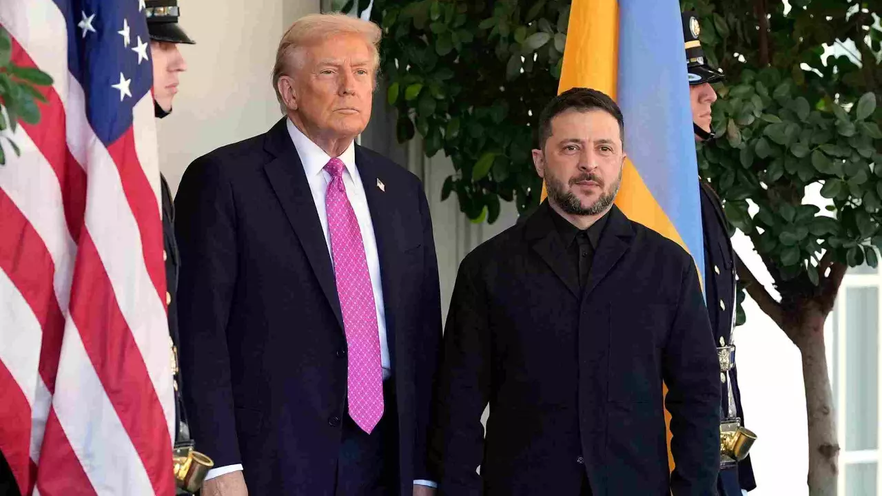 Zelenskyy calls Trump meeting ‘positive’ despite denial of missiles for Ukraine Zelenskyy calls Trump meeting ‘positive’ despite denial of missiles for Ukraine