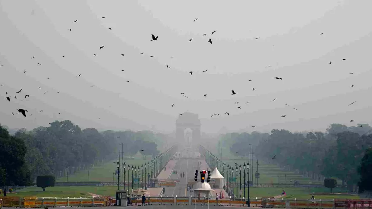 Delhi’s air quality worsens on Diwali amid stubble fire surge in Punjab