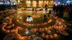 In photos: How India celebrated Diwali 2025