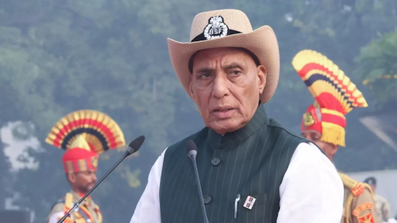 Border instability fuels new types of crime, says Rajnath Border instability fuels new types of crime, says Rajnath