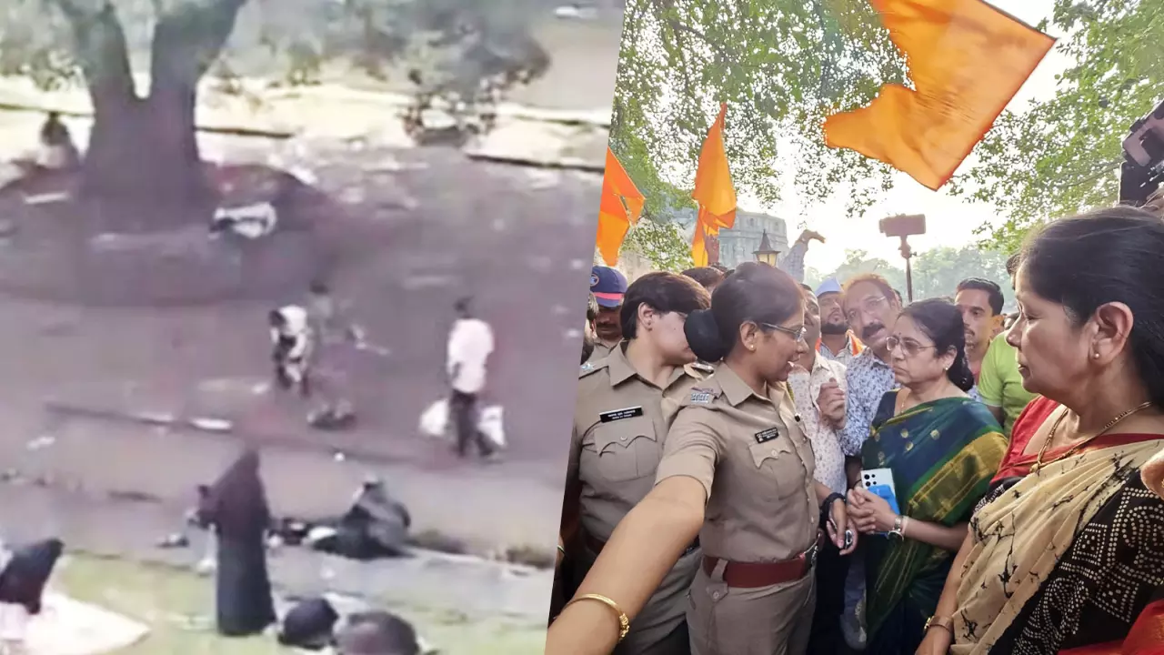 NCP condemns BJPs purification ritual at historic Pune fort after namaz video