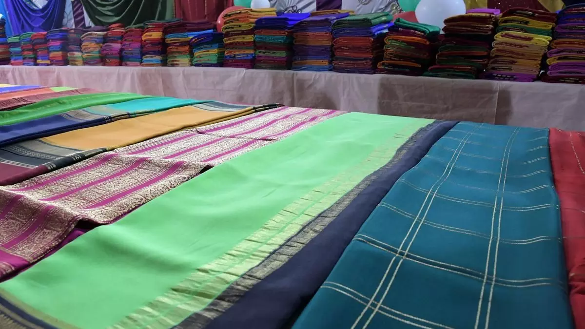 Early morning queues, limited tokens: Mysore silk frenzy once again grips Bengaluru