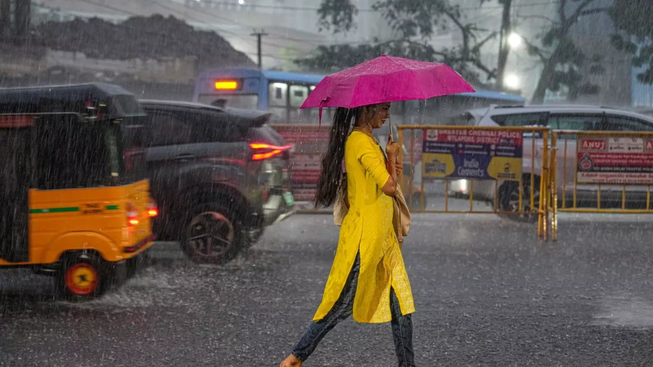 Rains in south Indian states