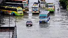 Heavy rain in Tamil Nadu