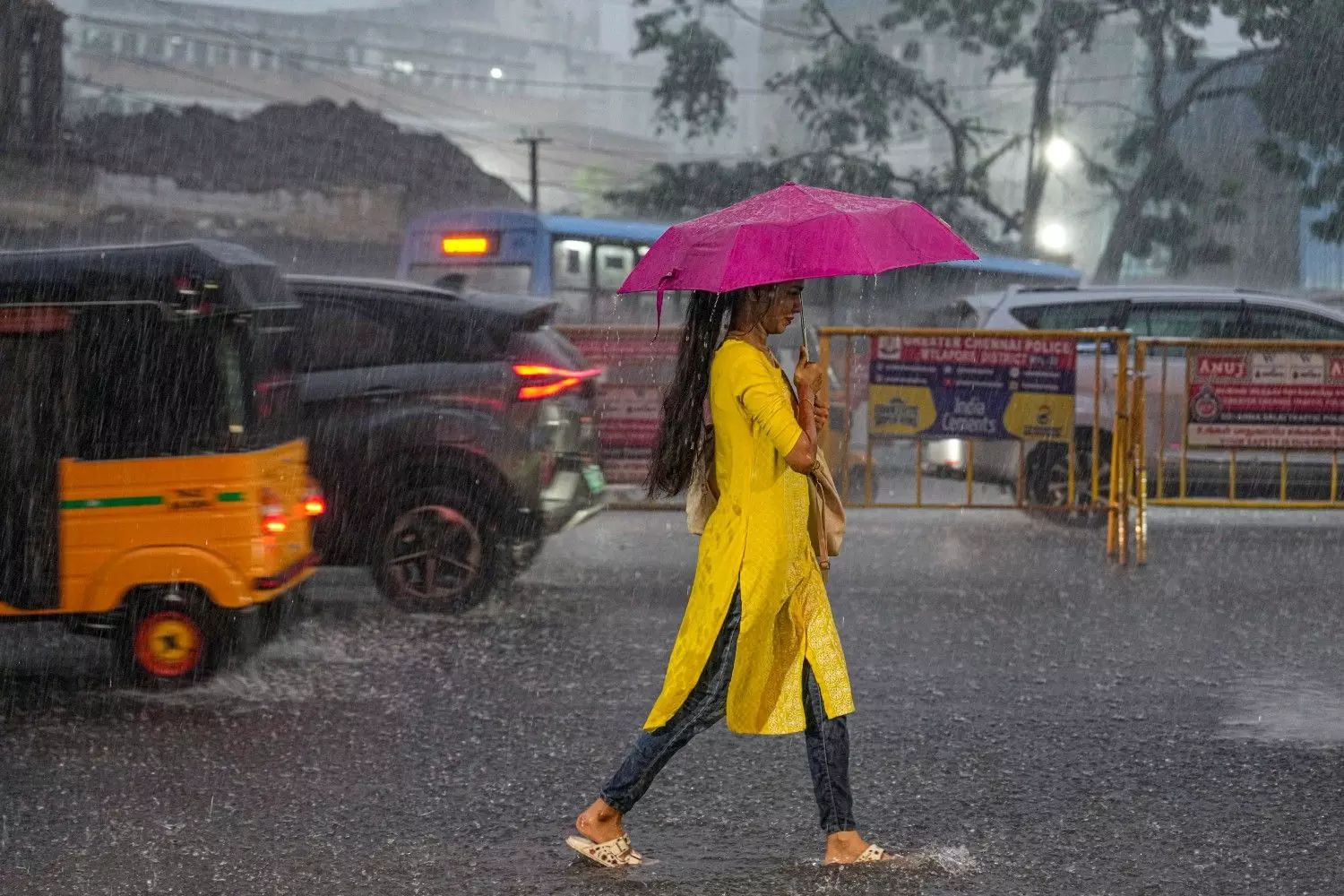 Rains in south Indian states Rains in south Indian states