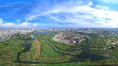 A view of the Pallikarnai marshland in Chennai, a Ramsar site. Photo: Tamil Nadu Wetlands Mission