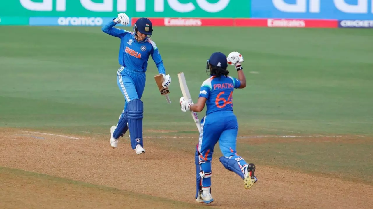 Smriti Mandhana and Pratika Rawal