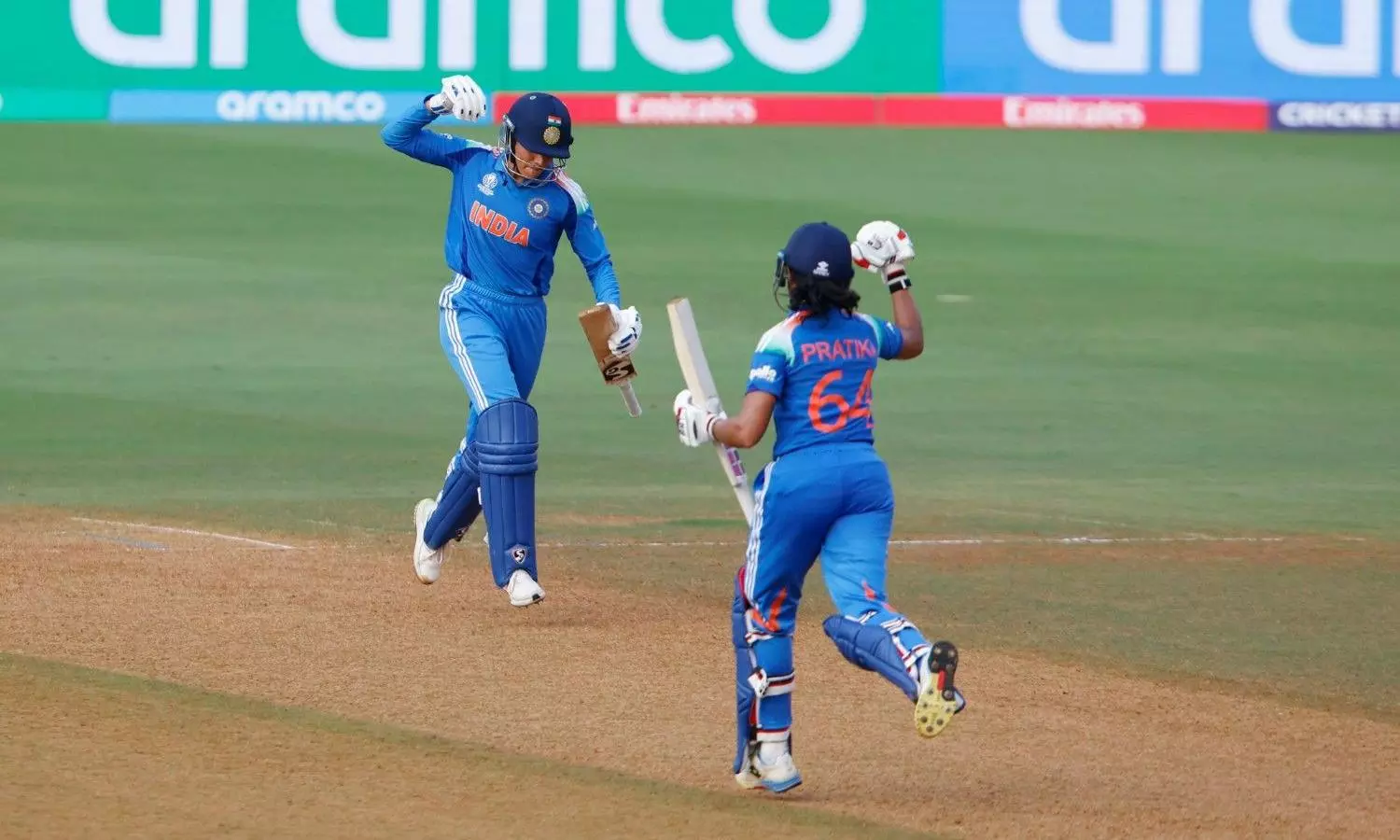 Smriti Mandhana and Pratika Rawal Smriti Mandhana and Pratika Rawal