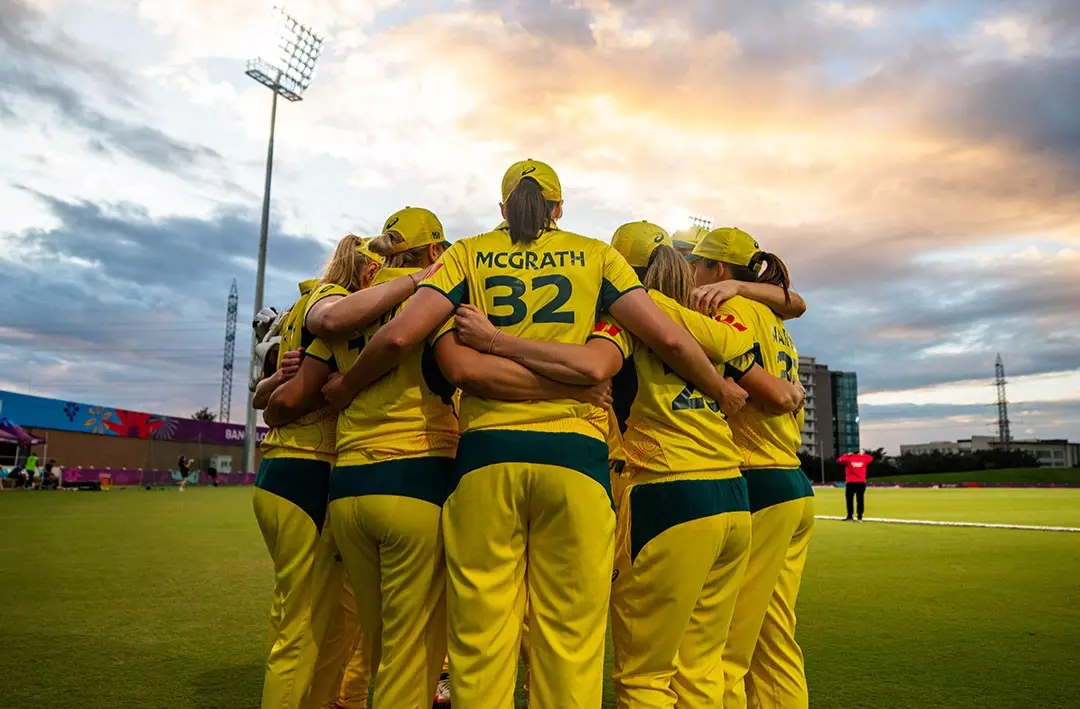 Australian players harassed Australian players harassed