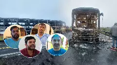 Bus fire survivors recount horror: ‘Door wouldn’t open; fire was already upon us’