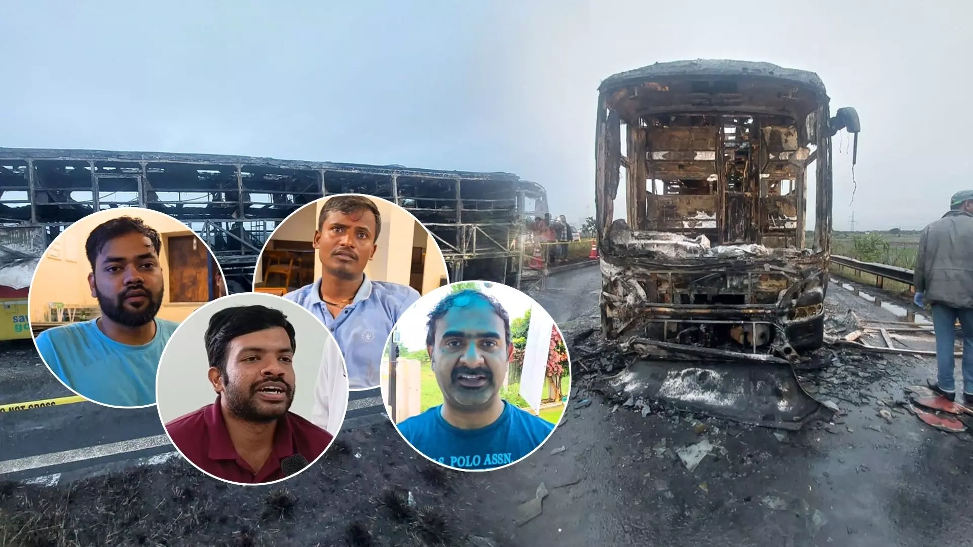 Bus fire survivors recount horror: ‘Door wouldn’t open; fire was already upon us’ Bus fire survivors recount horror: ‘Door wouldn’t open; fire was already upon us’