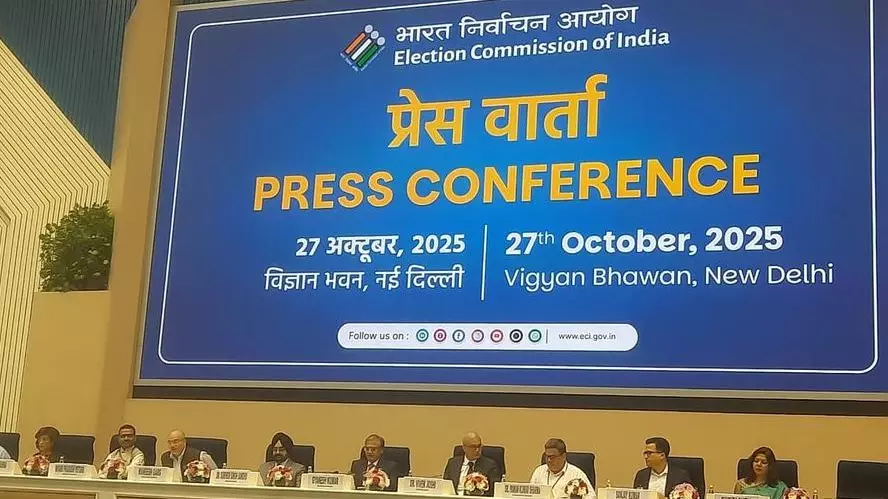 EC press meet on SIR
