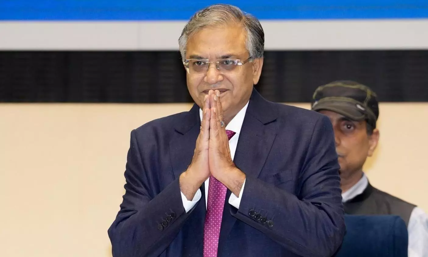 Chief Election Commissioner Gyanesh Kumar at a press conference, in New Delhi, Monday, Oct. 27, 2025. Chief Election Commissioner Gyanesh Kumar at a press conference, in New Delhi, Monday, Oct. 27, 2025.